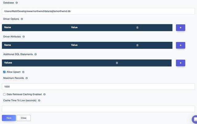 Database Path