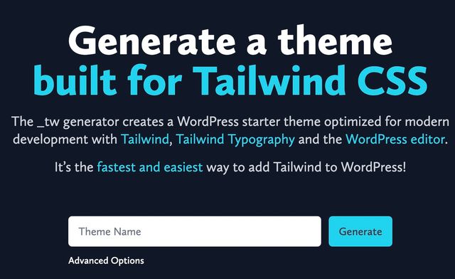 Underscore Tailwind